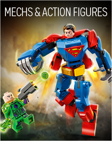 LEGO Batman Mechs and action figures
