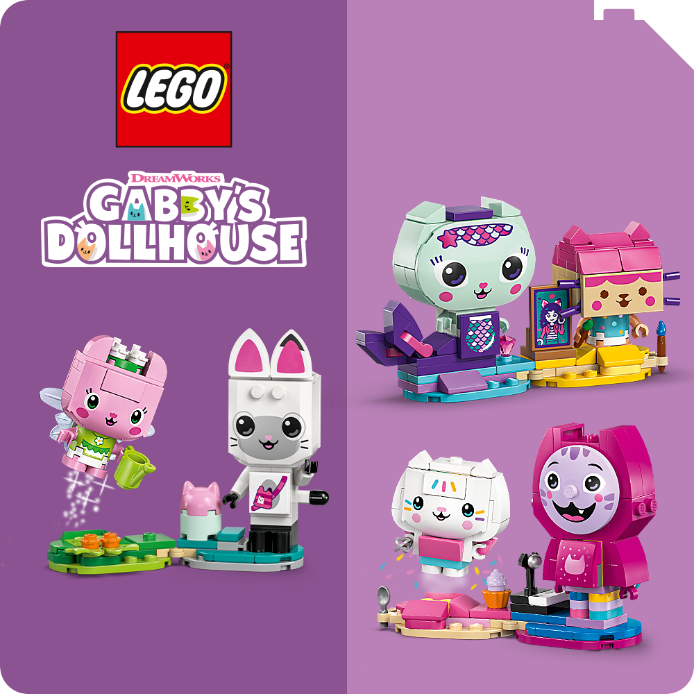 All Gabby's Dollhouse sets