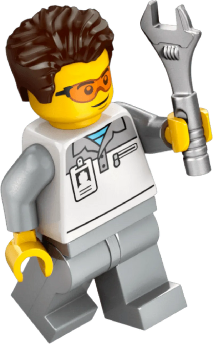 التقت LEGO Pitbox مع سيارة Mercedes AMG en Alpine F1 60444 City