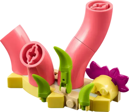 ليغو حيوانات برية - طائر الفلامنجو الوردي 31170 كريتور