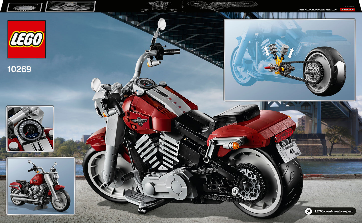 ليغو هارلي ديفيدسون فات بوي 10269 كريتور إكسبيرت