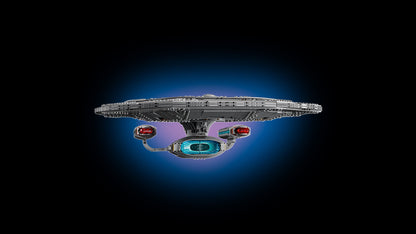 LEGO StarTrek Enterprise... الجذع ليس متاحًا بشكل جيد وخفيف الوزن في مكانه