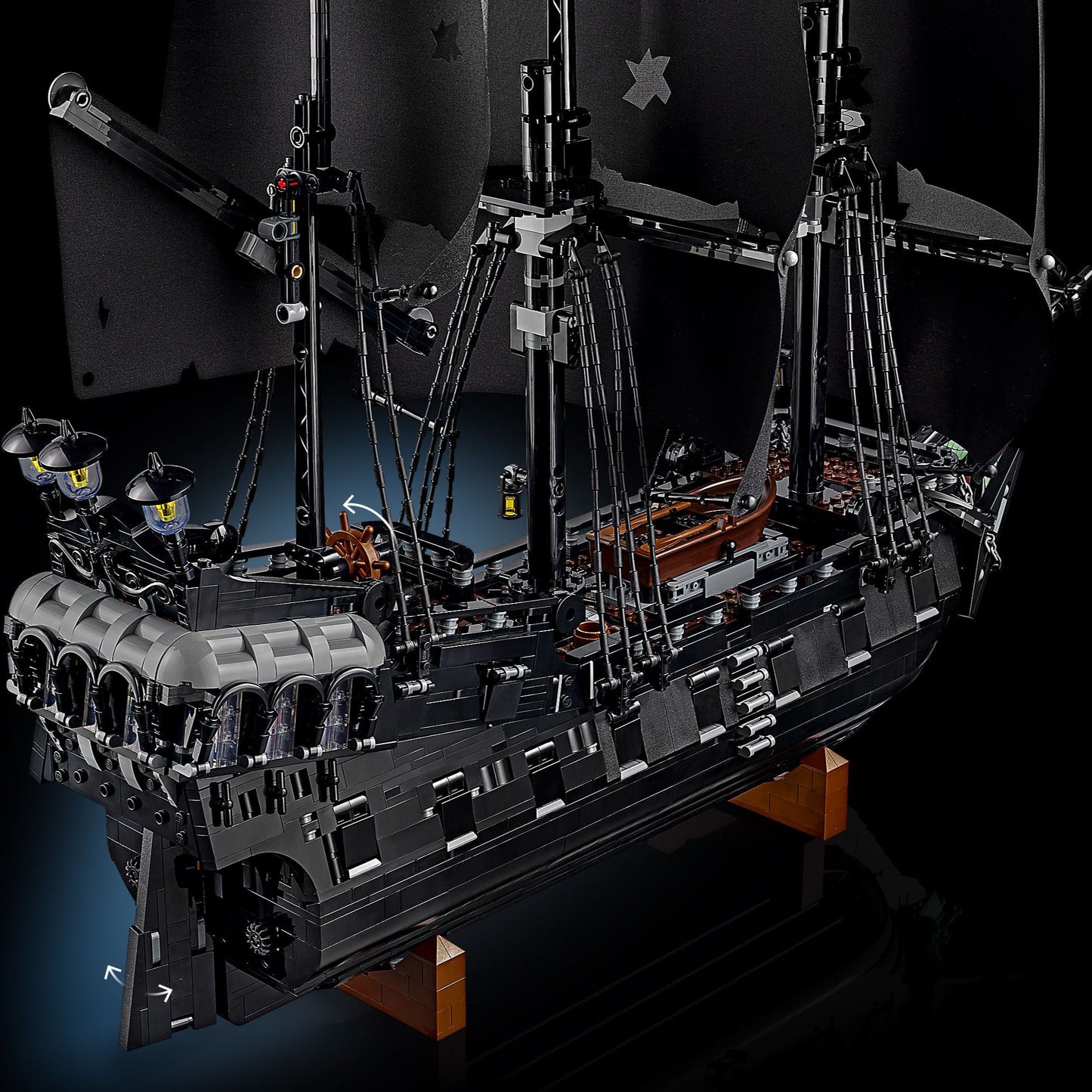 LEGO Pirates of the Caribbean: The Black Pearl 10365 Icons