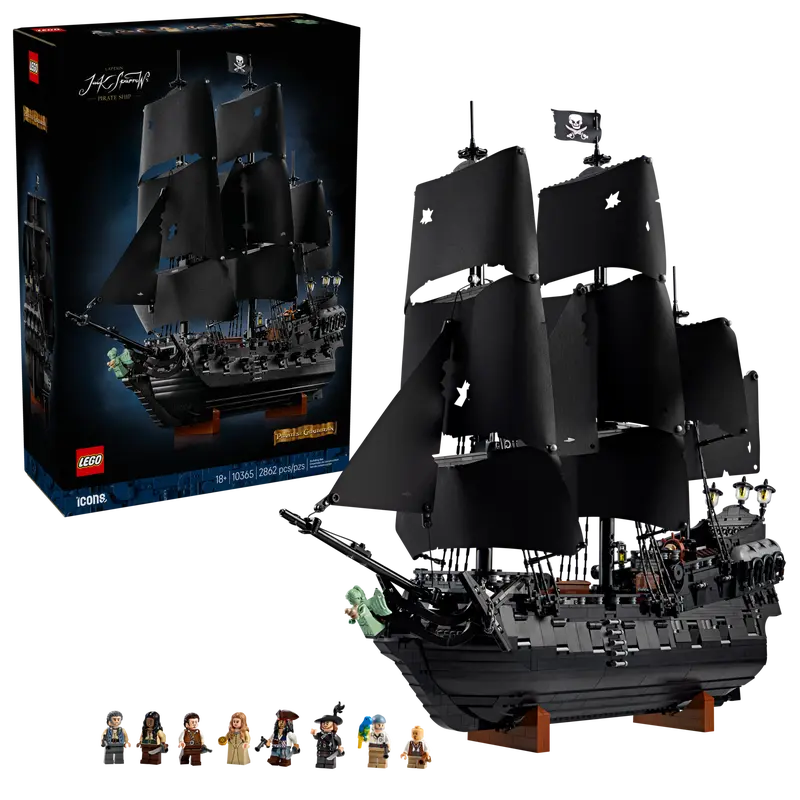 LEGO Pirates of the Caribbean: The Black Pearl 10365 Icons