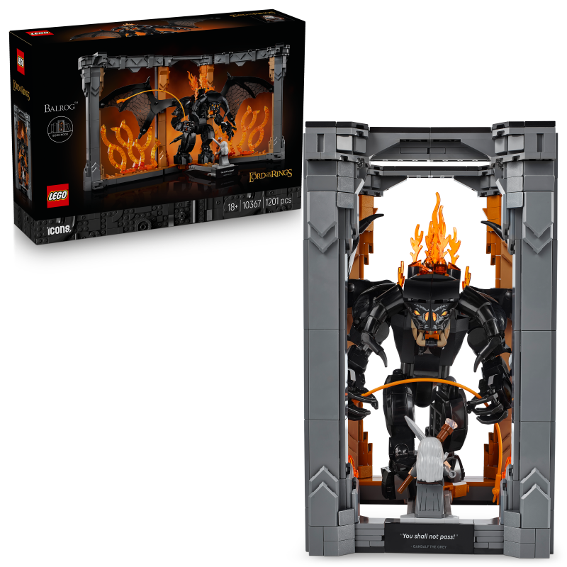 LEGO Booknook: The Lord of the Rings – Balrog™ 10367 Lord of the Rings