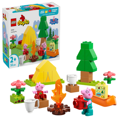التقى LEGO Kampeertrip مع Peppa Pig 10452 Peppa Pig