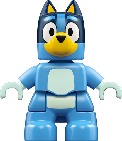 ليجو هاوس أوف بلوي وعائلتها مع لعبة الذاكرة 10459 دوبلو بلوي