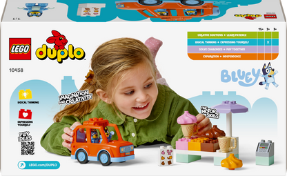 LEGO Huis van Bluey وعائلة مع geheugenspel 10459 Duplo Bluey طلب مسبق: 1 أغسطس)