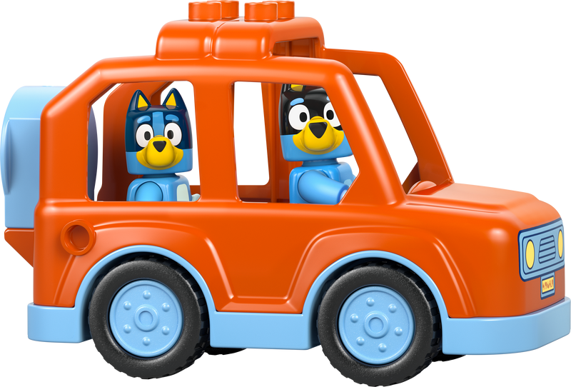 ليجو هاوس أوف بلوي وعائلتها مع لعبة الذاكرة 10459 دوبلو بلوي