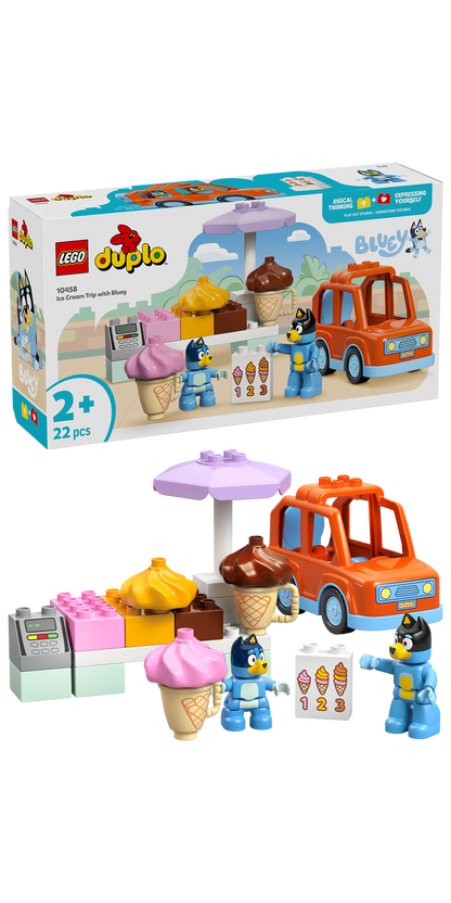 LEGO Huis van Bluey وعائلة مع geheugenspel 10459 Duplo Bluey طلب مسبق: 1 أغسطس)