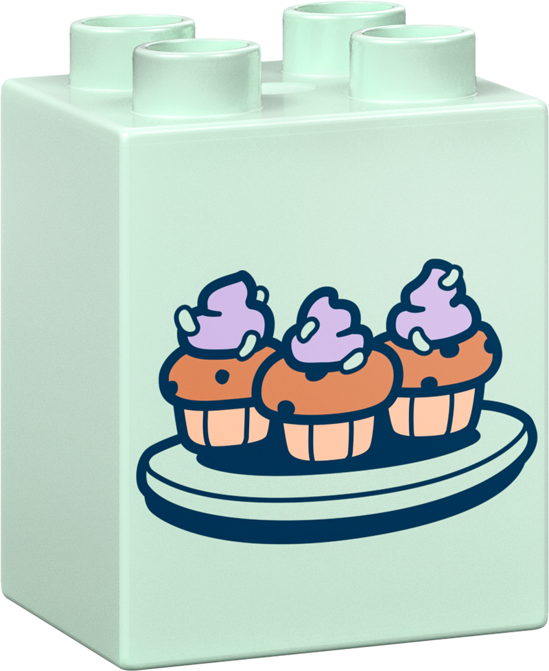 ليجو هاوس أوف بلوي وعائلتها مع لعبة الذاكرة 10459 دوبلو بلوي