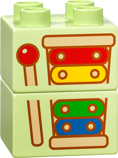 ليجو هاوس أوف بلوي وعائلتها مع لعبة الذاكرة 10459 دوبلو بلوي