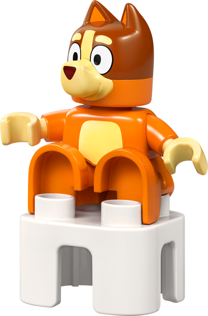 LEGO Huis van Bluey وعائلة مع geheugenspel 10459 Duplo Bluey طلب مسبق: 1 أغسطس)