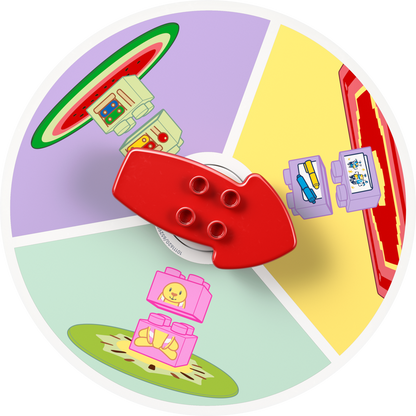 ليجو هاوس أوف بلوي وعائلتها مع لعبة الذاكرة 10459 دوبلو بلوي