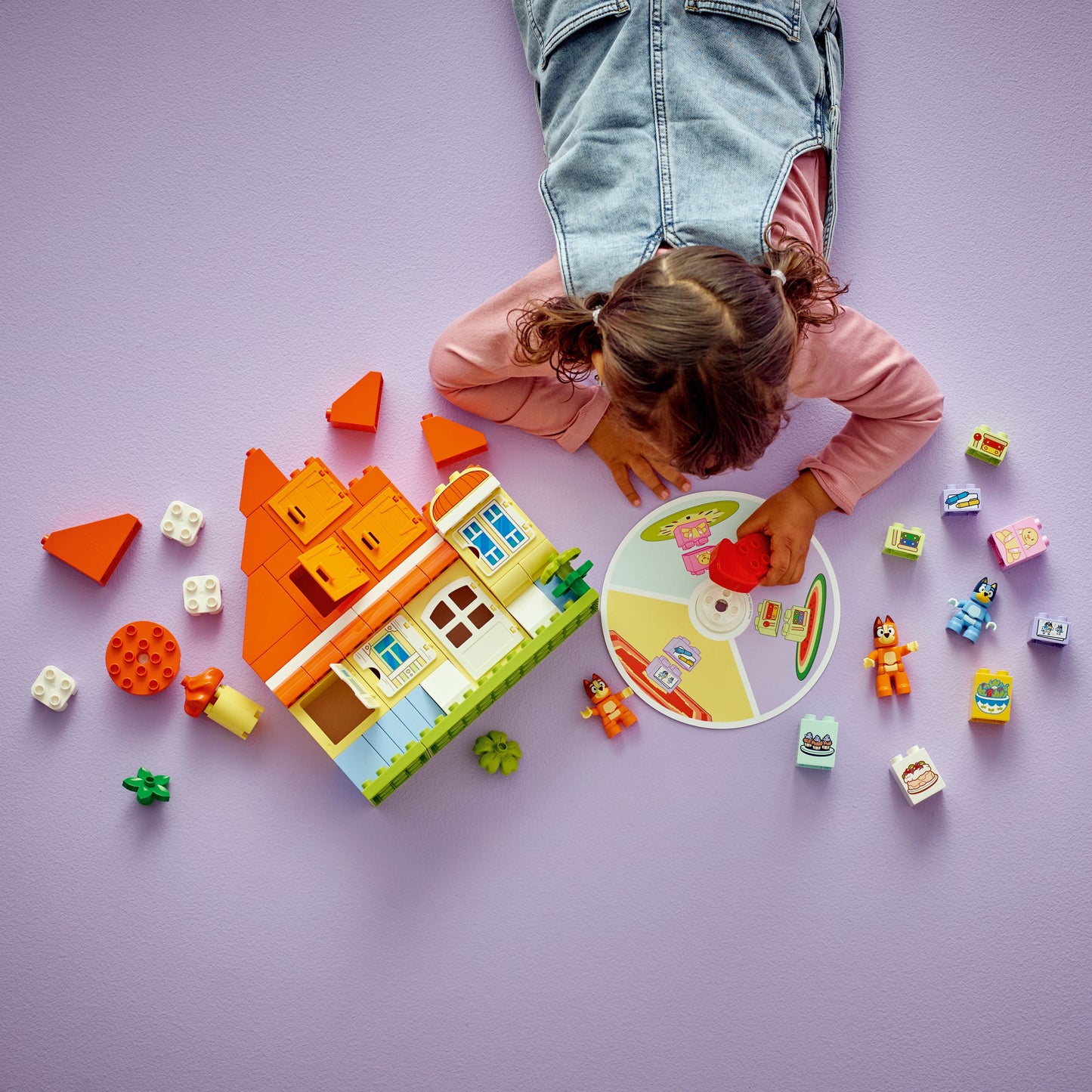 LEGO Huis van Bluey وعائلة مع geheugenspel 10459 Duplo Bluey طلب مسبق: 1 أغسطس)