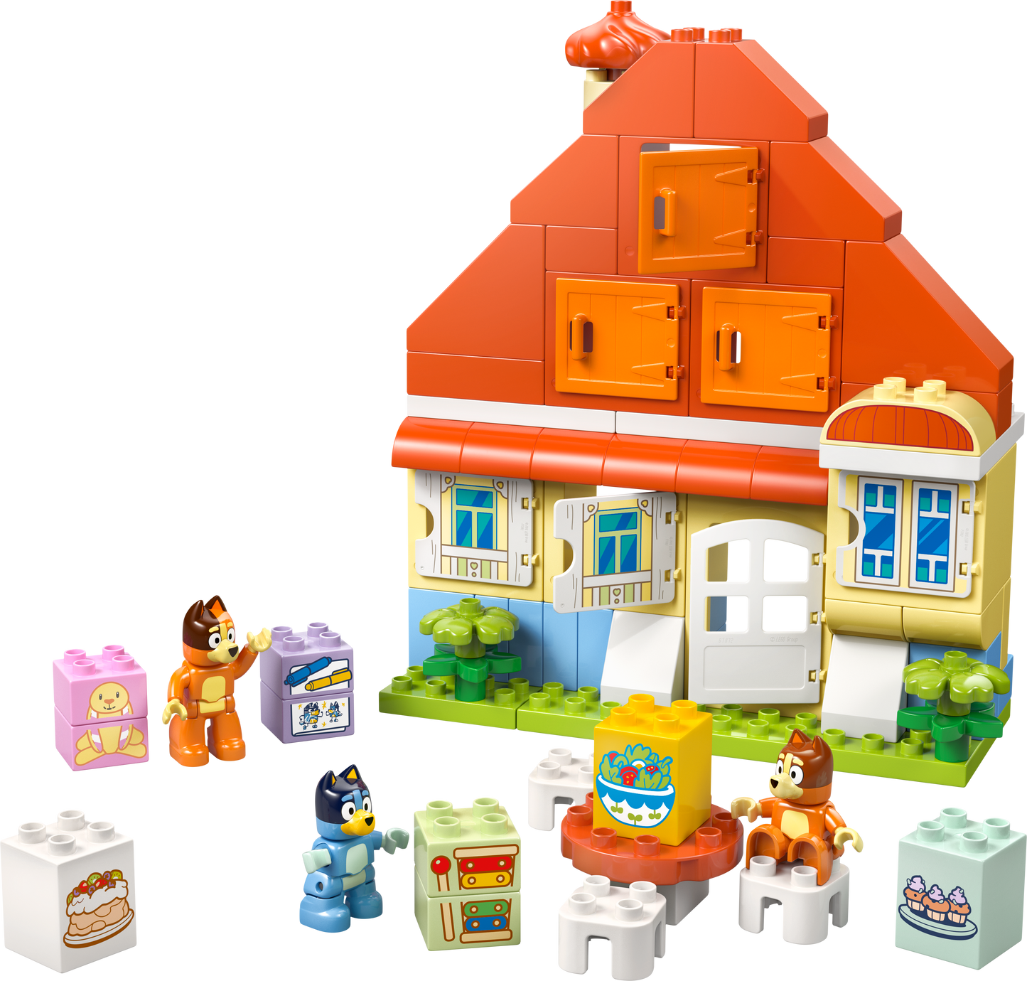 LEGO Huis van Bluey وعائلة مع geheugenspel 10459 Duplo Bluey طلب مسبق: 1 أغسطس)