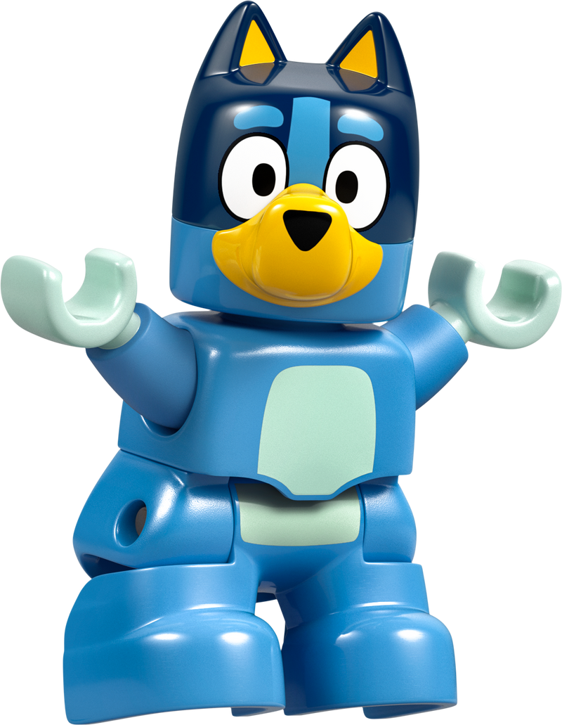 ليجو هاوس أوف بلوي وعائلتها مع لعبة الذاكرة 10459 دوبلو بلوي