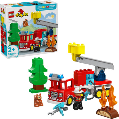 LEGO Fire Truck with Hose and Firefighter 10473 DUPLO