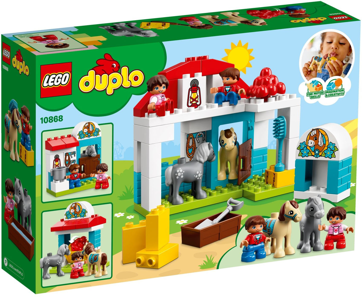 LEGO Farm Pony Stable 10868 DUPLO