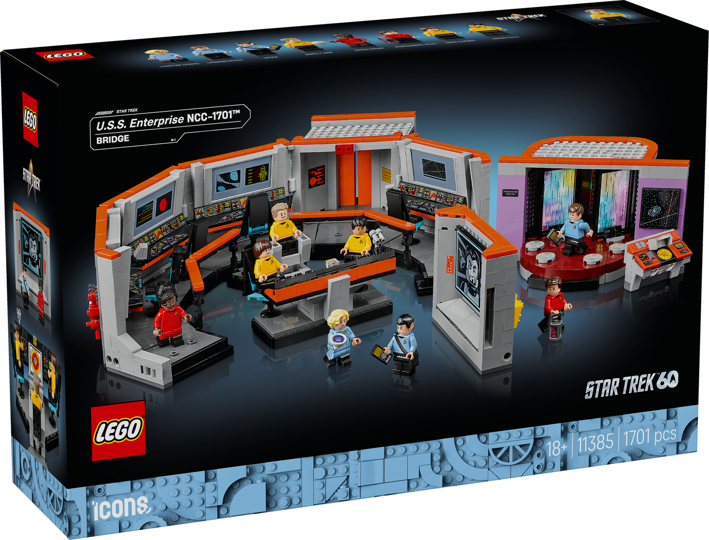 LEGO Star Trek: U.S.S. Enterprise NCC-1701 Bridge 11385 StarTrek