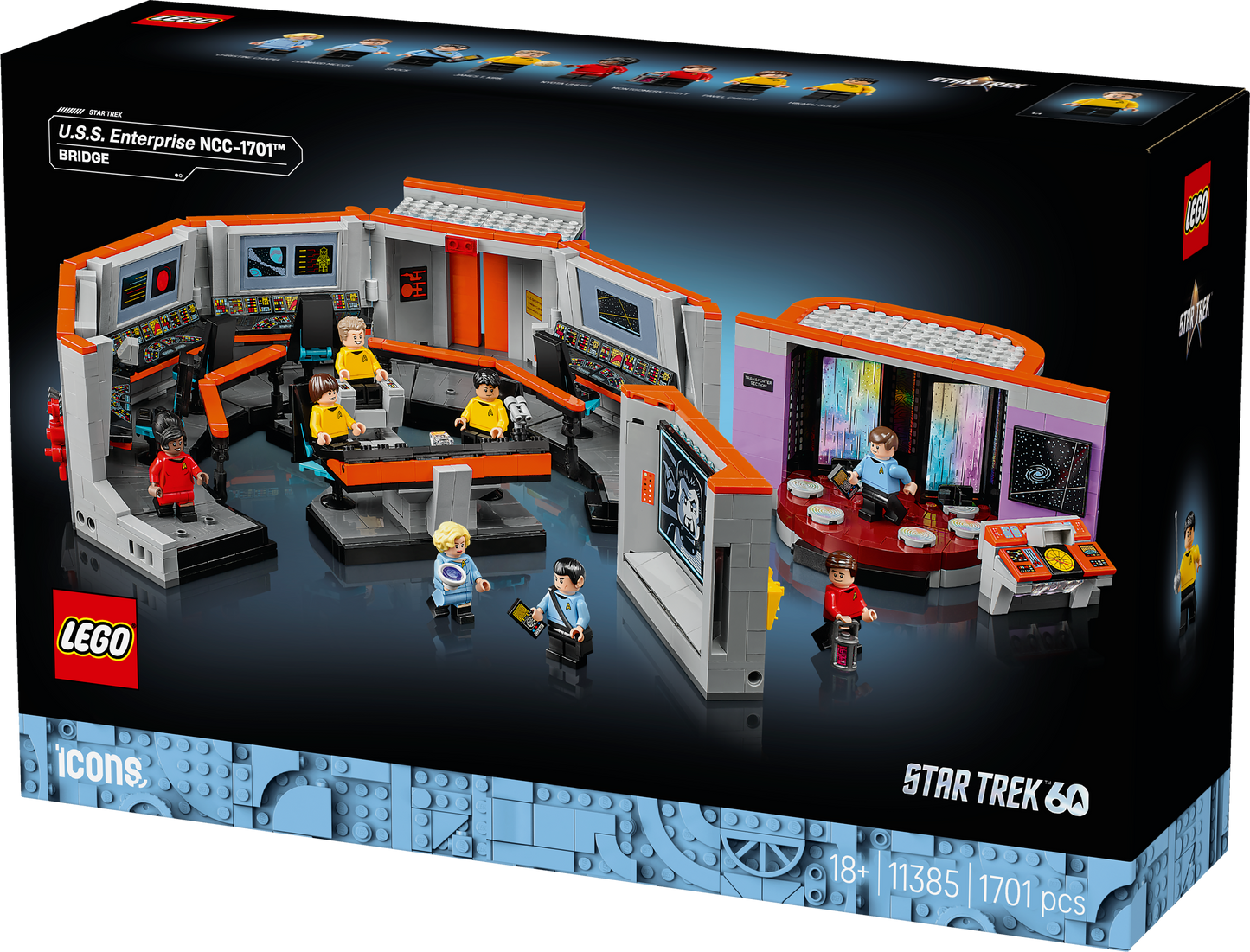 LEGO Star Trek: U.S.S. Enterprise NCC-1701 Bridge 11385 StarTrek
