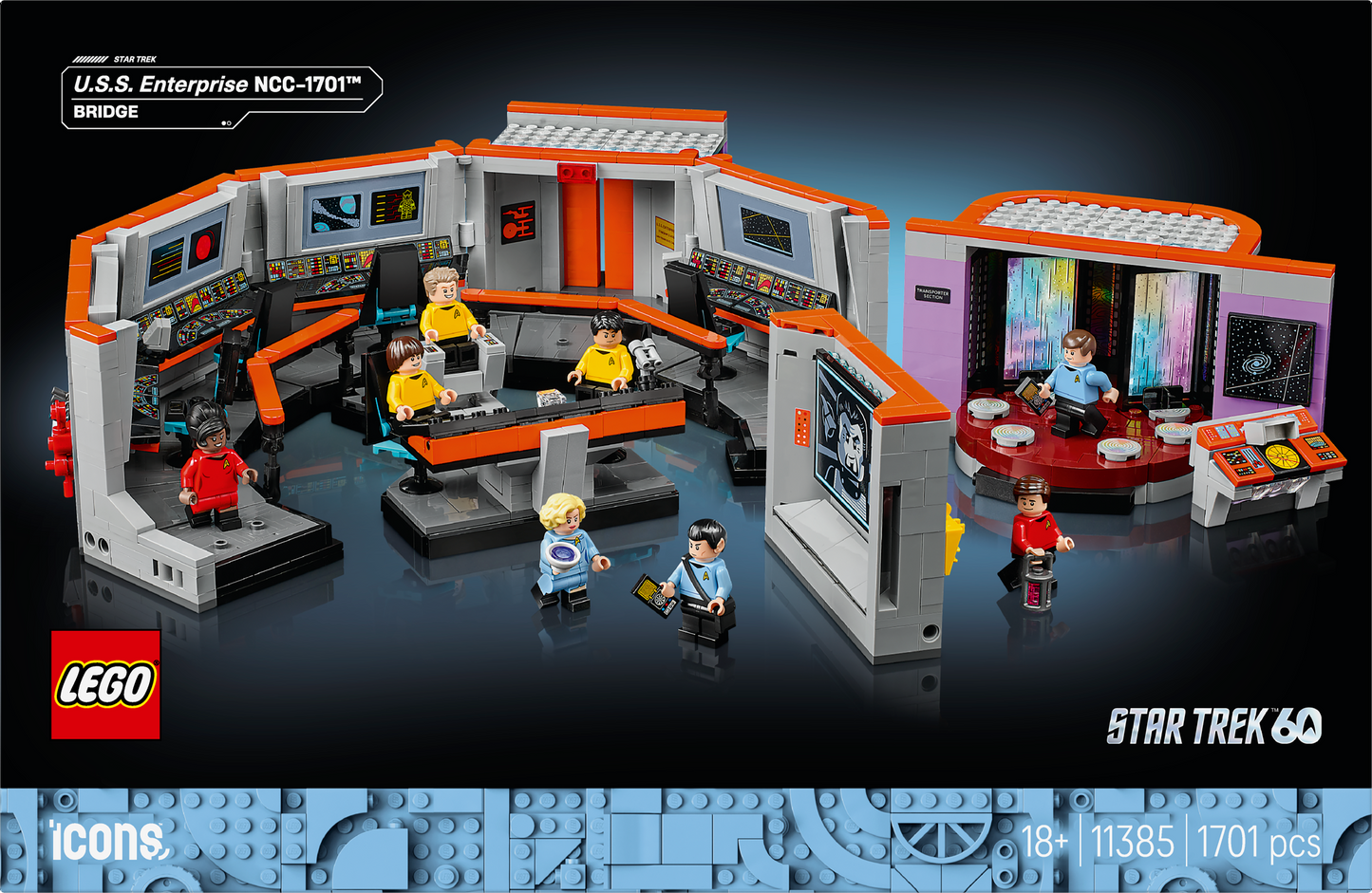 LEGO Star Trek: U.S.S. Enterprise NCC-1701 Bridge 11385 StarTrek