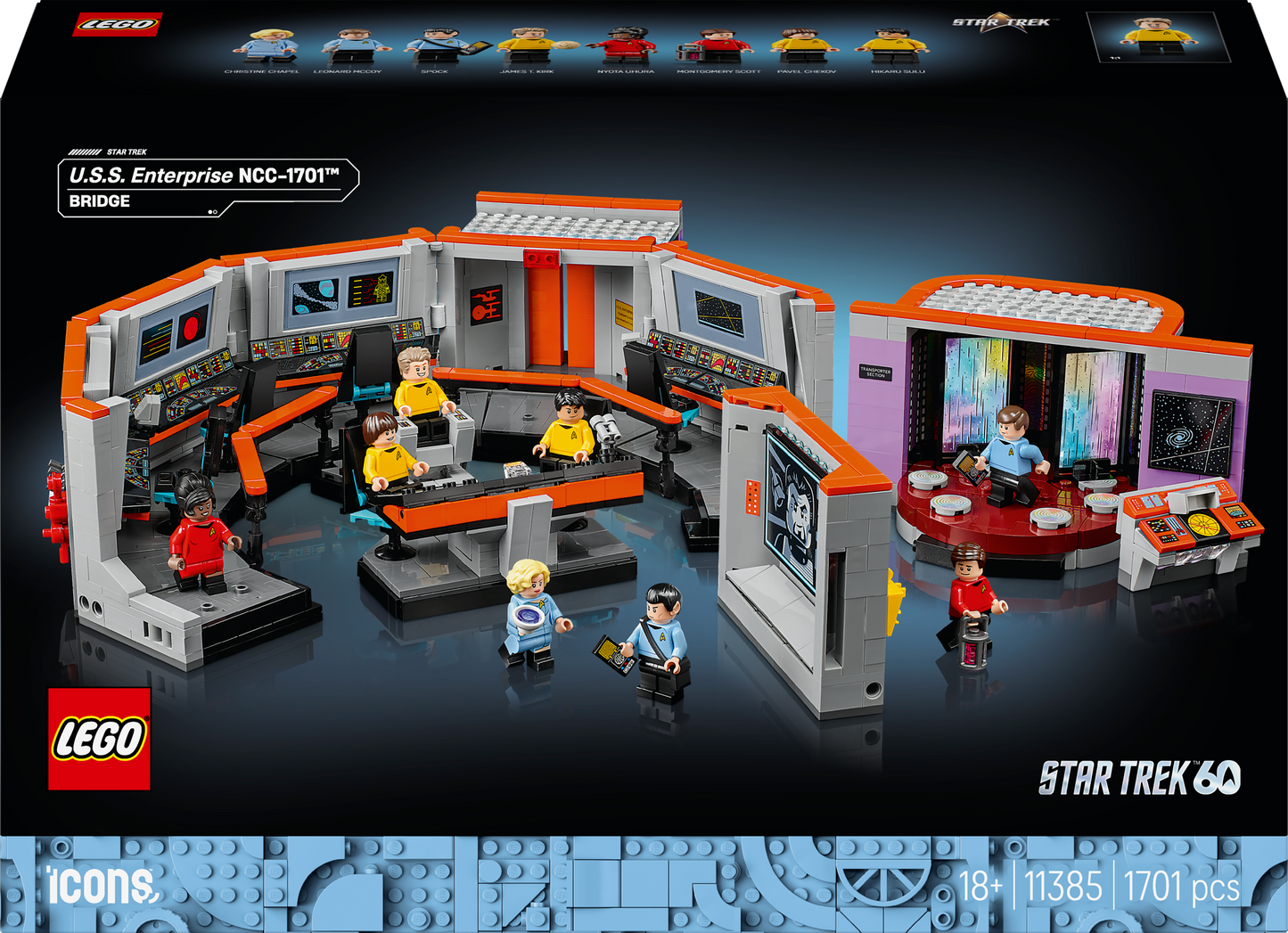LEGO Star Trek: U.S.S. Enterprise NCC-1701 Bridge 11385 StarTrek