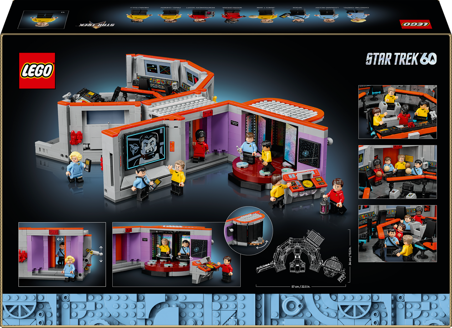 LEGO Star Trek: U.S.S. Enterprise NCC-1701 Bridge 11385 StarTrek