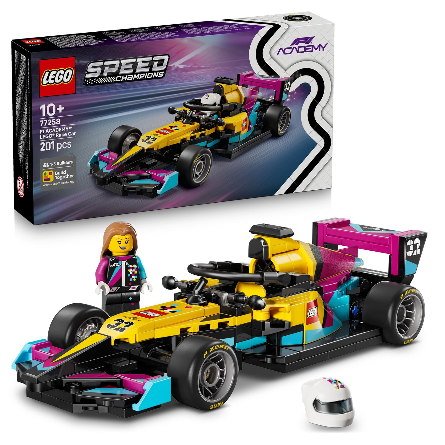 LEGO F1 ACADEMY™ LEGO® racecar 77258 Speedchampions