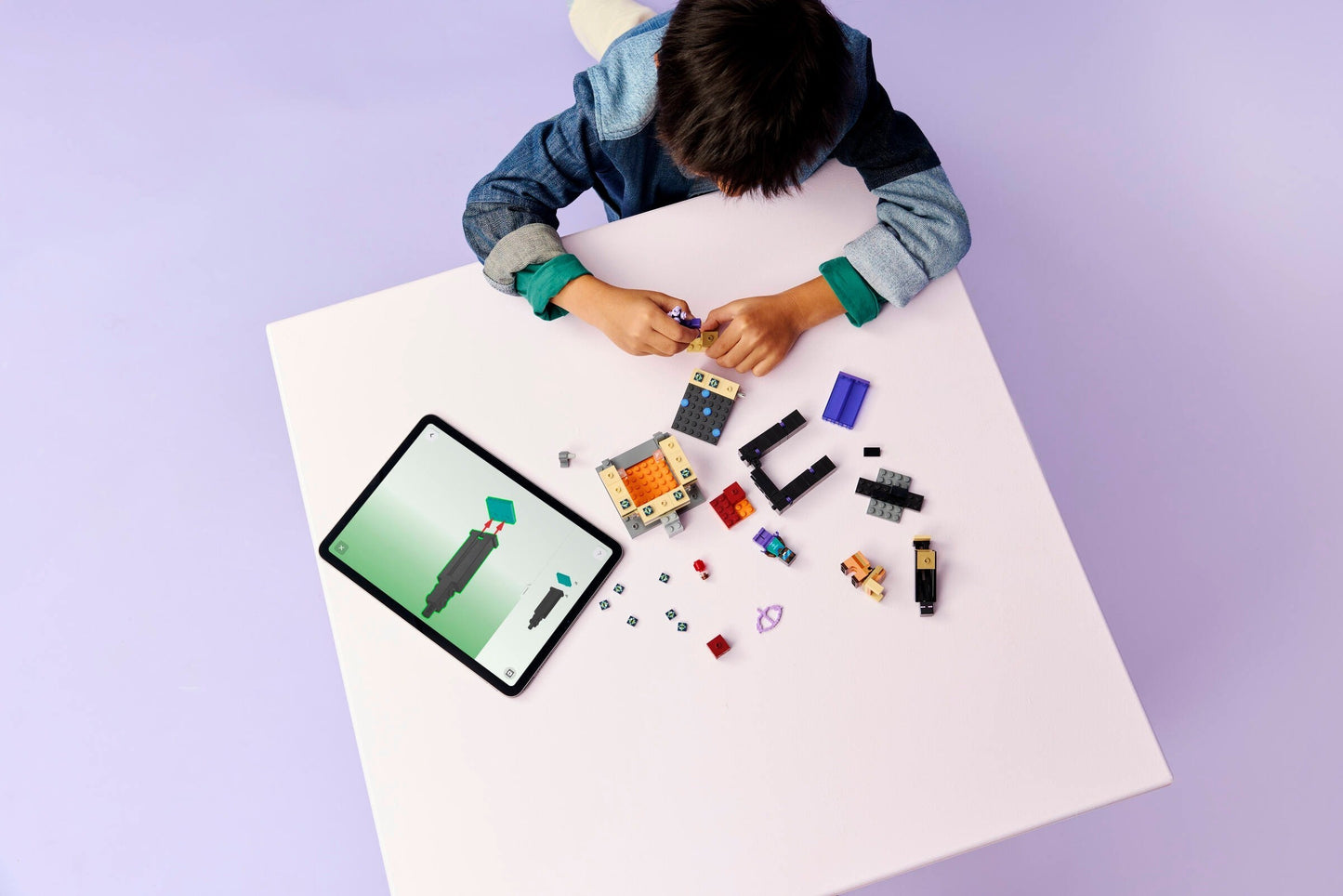 LEGO Nether & End Portal Journey 21584 Minecraft