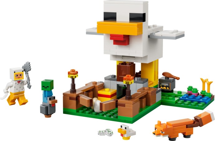 LEGO Chicken Farm 21585 Minecraft