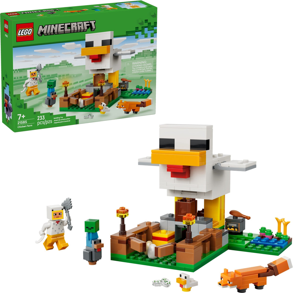 LEGO Chicken Farm 21585 Minecraft
