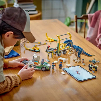 مهمات ديناصورات ليغو: شاحنة نقل ألوصور 76966 عالم جوراسيك