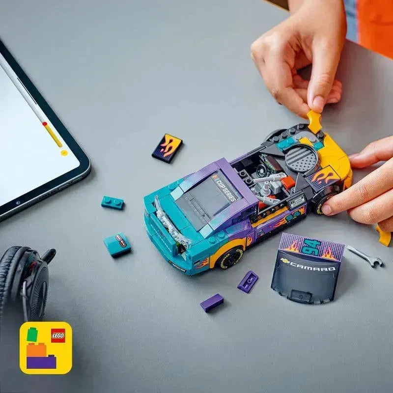 ليجو ناسكار دي الجيل التالي شيفروليه كامارو ZL1 76935 سبيدشامبيونز