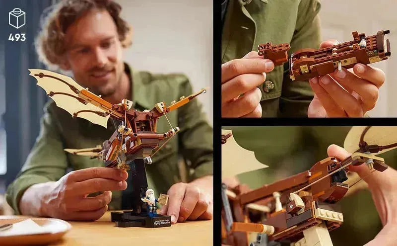 أيقونات آلة الطيران ليوناردو دافنشي من ليغو 10363