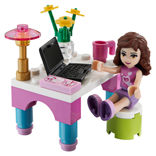 LEGO Olivia's Desk Polybag 30102 Friends