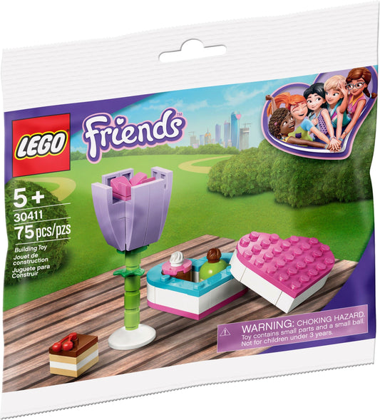 LEGO 30411 Chocolate box and Flower 30411 Friends