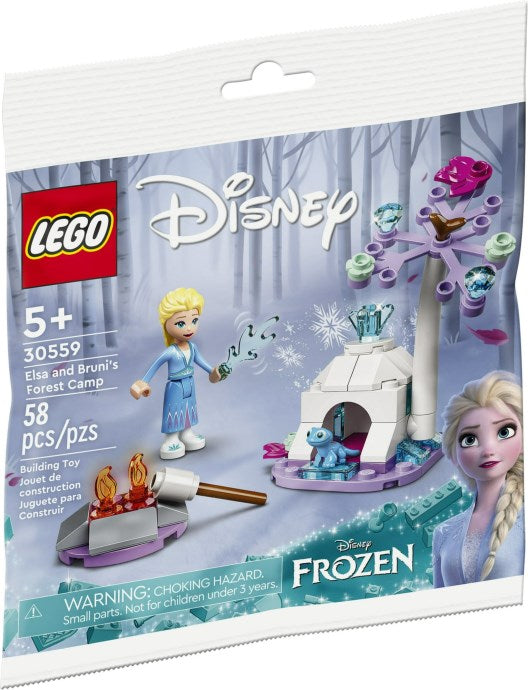 LEGO Elsa and Bruni's Forest Camp 30559 Disney