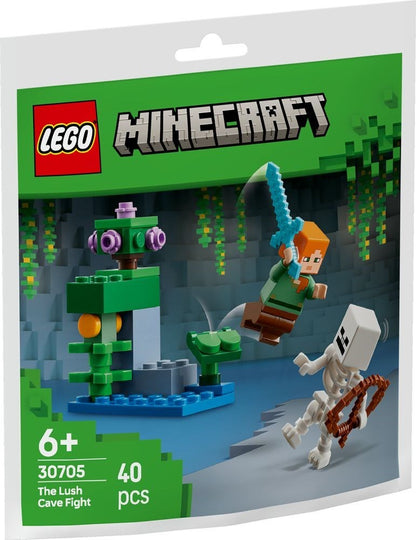 LEGO The Lush Cave Fight 30705 Minecraft