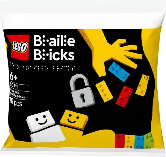 LEGO Play with Braille Bricks 30711 Braille Bricks