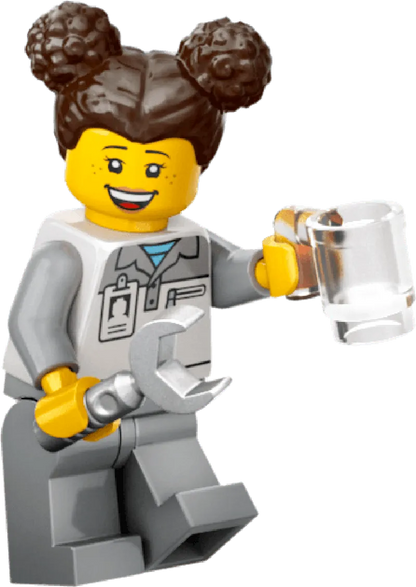 التقت LEGO Pitbox مع سيارة Mercedes AMG en Alpine F1 60444 City