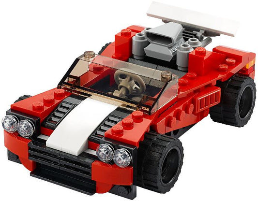 LEGO Sports Car 31100 Creator 3 in 1