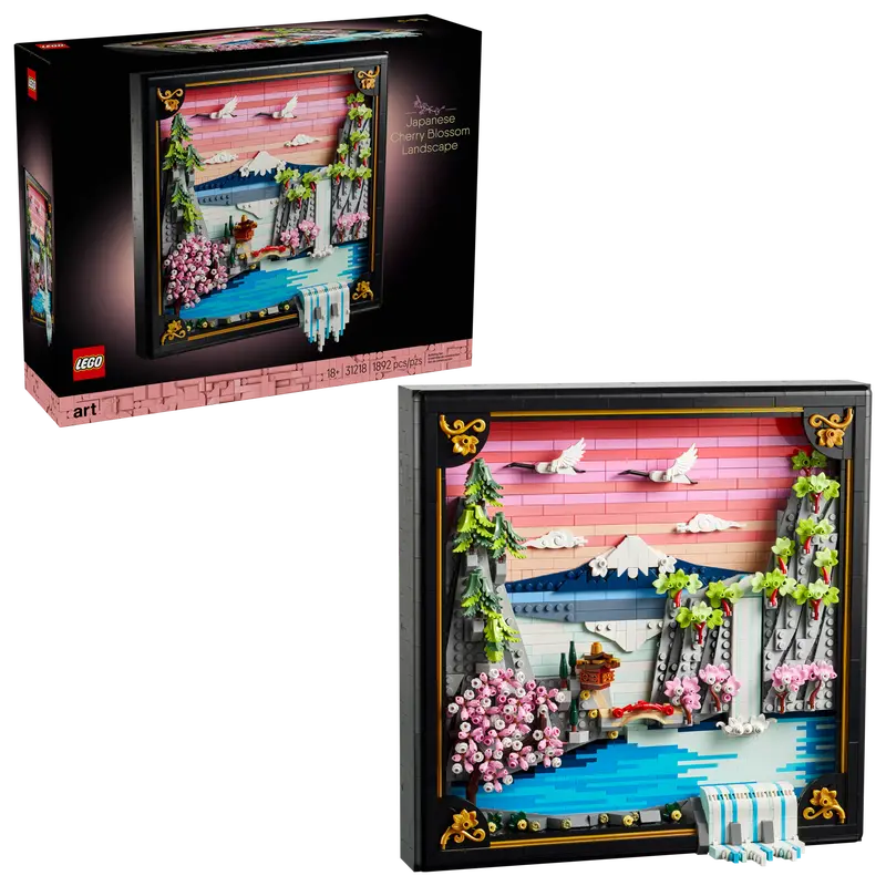 LEGO Japanese Blossom Landscape 31218 Art