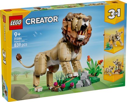 LEGO: Wild Animals: Majestic Lion 31386 Creator