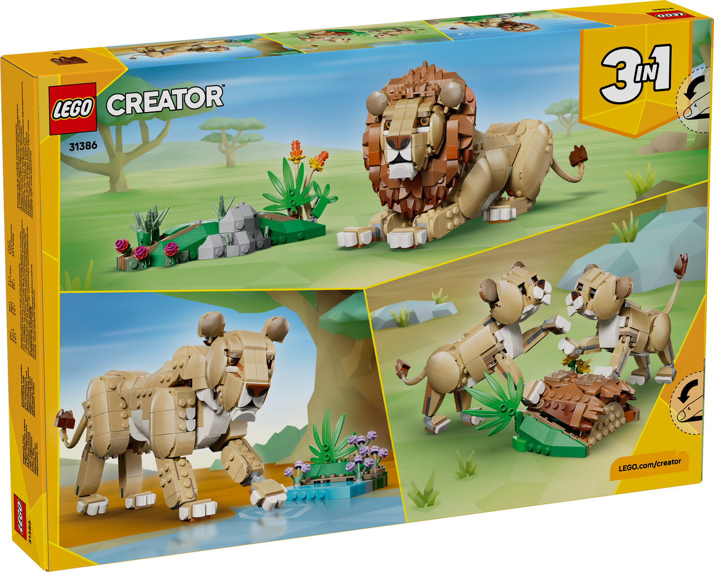 LEGO: Wild Animals: Majestic Lion 31386 Creator