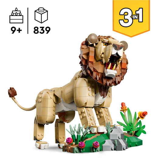 LEGO: Wild Animals: Majestic Lion 31386 Creator