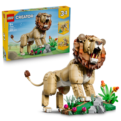 LEGO: Wild Animals: Majestic Lion 31386 Creator