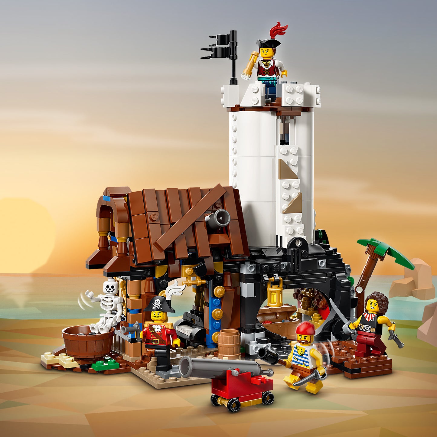 LEGO Iconic Pirate Ship 31387 Creator 3 in 1