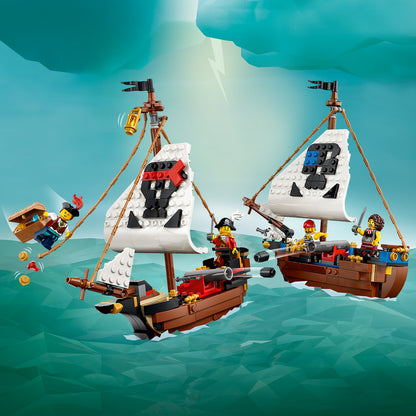 LEGO Iconic Pirate Ship 31387 Creator 3 in 1