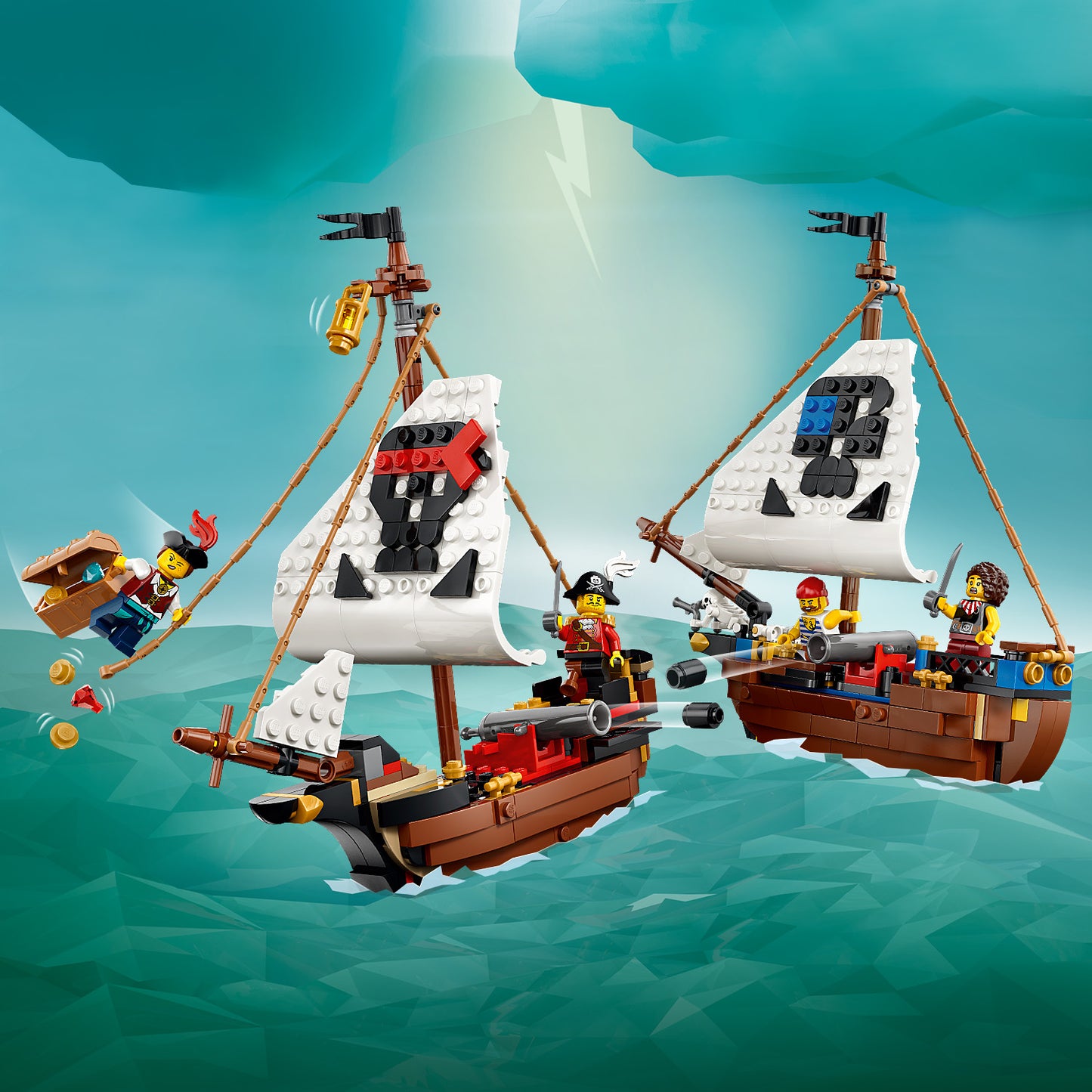 LEGO Iconic Pirate Ship 31387 Creator 3 in 1